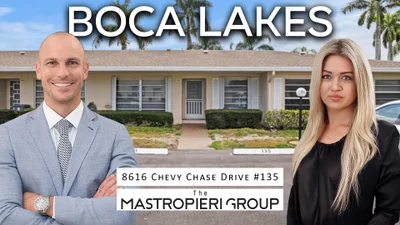 Boca Lakes Boca Raton Property Tour | 8616 Chevy Chase Dr Apt 135